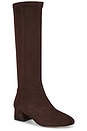view 2 of 5 BOTTINES EDEN in Chocolate Suede