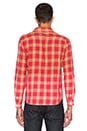view 3 of 3 Faded Flannel Shirt in Red