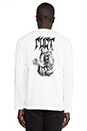 view 3 of 4 X Excel L/S Tee in White