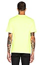view 3 of 3 ISIS Tee in Yellow Green