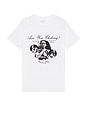view 5 of 4 Reggie Miller Tee in White