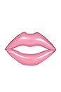 view 2 of 2 The Lips Pool Float in Metallic Pink