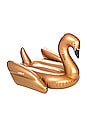 view 2 of 2 Inflatable Swan Pool Float in Gold