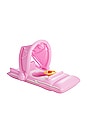 view 1 of 4 FUNBABY Pink Convertible Pool Float in Pink