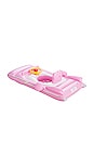 view 4 of 4 FUNBABY Pink Convertible Pool Float in Pink