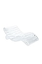 view 1 of 2 Clear Chaise Lounger Floatie in super clear