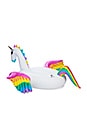 view 2 of 3 The Rainbow Unicorn Inflatable Pool Float in Multi