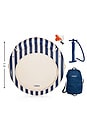 view 2 of 4 Leisure Island in Navy Stripes
