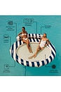 view 3 of 4 Leisure Island in Navy Stripes