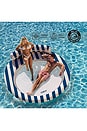 view 4 of 4 Leisure Island in Navy Stripes