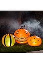 view 4 of 4 Halloween Constant Air Pumpkin 3-Pack in 