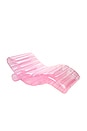view 1 of 5 Clear Pink Chaise Lounger in 