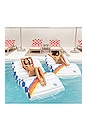 view 3 of 4 X Aviator Nation Chaise Lounger Pool Float in 