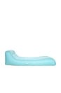 view 1 of 7 Baby Blue Fabric Sunbed Pool Float in Baby Blue