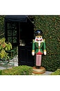 view 6 of 8 Large Classic Inflatable Nutcracker in 