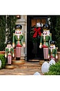 view 8 of 8 Large Classic Inflatable Nutcracker in 