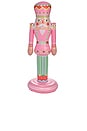 view 1 of 5 Small Pink Inflatable Nutcracker in 