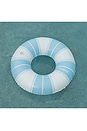 view 2 of 3 BOUÉE DE PISCINE VINTAGE LUXE TUBE FLOAT in Blue Vintage Luxe