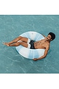 view 3 of 3 BOUÉE DE PISCINE VINTAGE LUXE TUBE FLOAT in Blue Vintage Luxe
