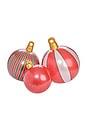 view 1 of 5 3 Pack Classic Light-up Inflatable Ornament Set in 