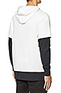 view 3 of 3 SWEAT À CAPUCHE KELLWOOD in White