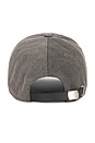 view 2 of 2 Denim Spliced Baseball Cap in Grey