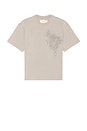 view 5 of 4 Spray Painted Plant Dye Tee in Grey
