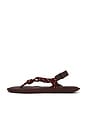 view 5 of 5 Flò Monocolor Sandal in Bordeaux