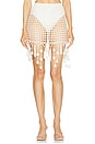 view 1 of 4 Moki Crochet Coverup Skirt in Off White