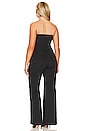view 6 of 7 Strapless V Scuba Jumpsuit in Black001