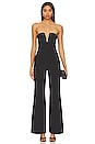 view 1 of 7 Crystal Scuba Jumpsuit in Black001