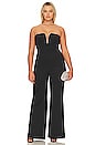 view 2 of 7 Crystal Scuba Jumpsuit in Black001