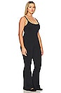 view 4 of 6 Compression Terry Scoop Jumpsuit in Black001