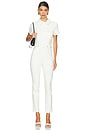 view 1 of 6 Fit For Success Jumpsuit in Cloud White001