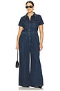 view 2 of 6 Fit For Success Pleated Wide Leg in Indigo724