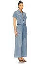 view 3 of 6 Fit For Success Jumpsuit in Indigo786