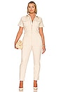 view 2 of 7 Fit For Success Jumpsuit in Bone01