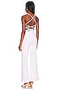 view 5 of 7 Vacay Jumpsuit in White001