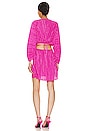 view 5 of 7 Always Fits Plisse Mini Dress in Fuchsia Pink001