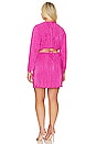 view 6 of 7 Always Fits Plisse Mini Dress in Fuchsia Pink001