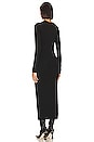 view 5 of 8 Good Touch Long Sleeve Maxi Dress in Black001