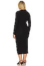 view 6 of 8 Good Touch Long Sleeve Maxi Dress in Black001