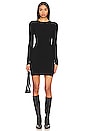 view 1 of 6 Rib Mini Dress in Black001