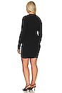 view 6 of 6 Rib Mini Dress in Black001