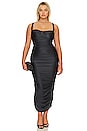 view 2 of 6 Bust Cup Midi Dress in Black001