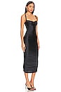 view 3 of 6 Bust Cup Midi Dress in Black001