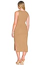 view 6 of 6 Belted Body Dress in Taupe001
