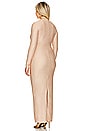 view 6 of 7 Crystal Crew Maxi Dress in Taupe003