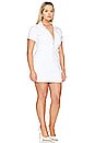 view 4 of 7 Fit For Success Mini Dress in White001