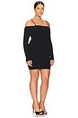 view 4 of 6 Virgo Off Shoulder Mini Dress in Black001